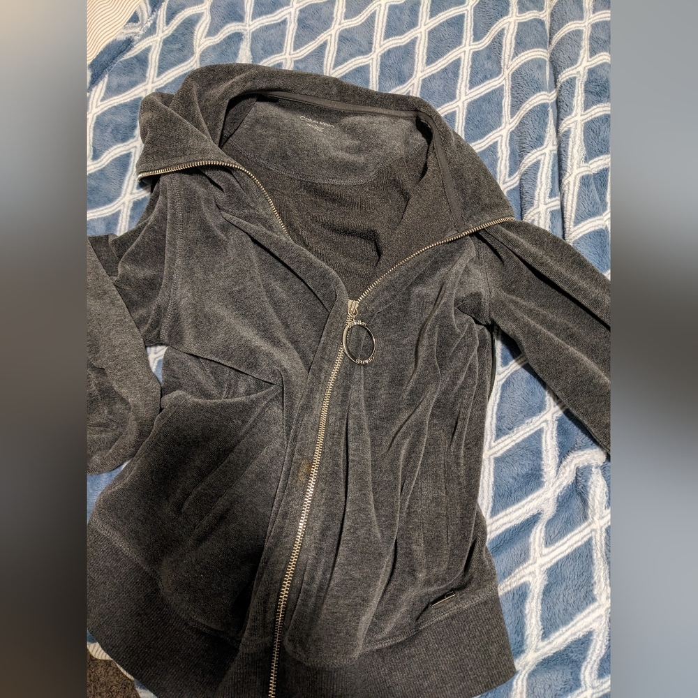 Calvin Klein velour jacket